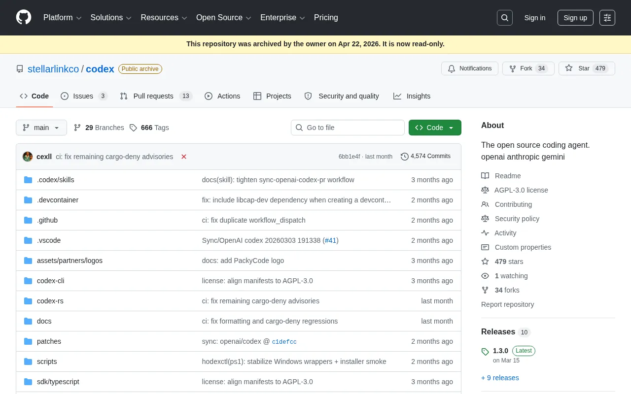 Codex: An Open-Source Coding Agent Tool with Multi-Model Support