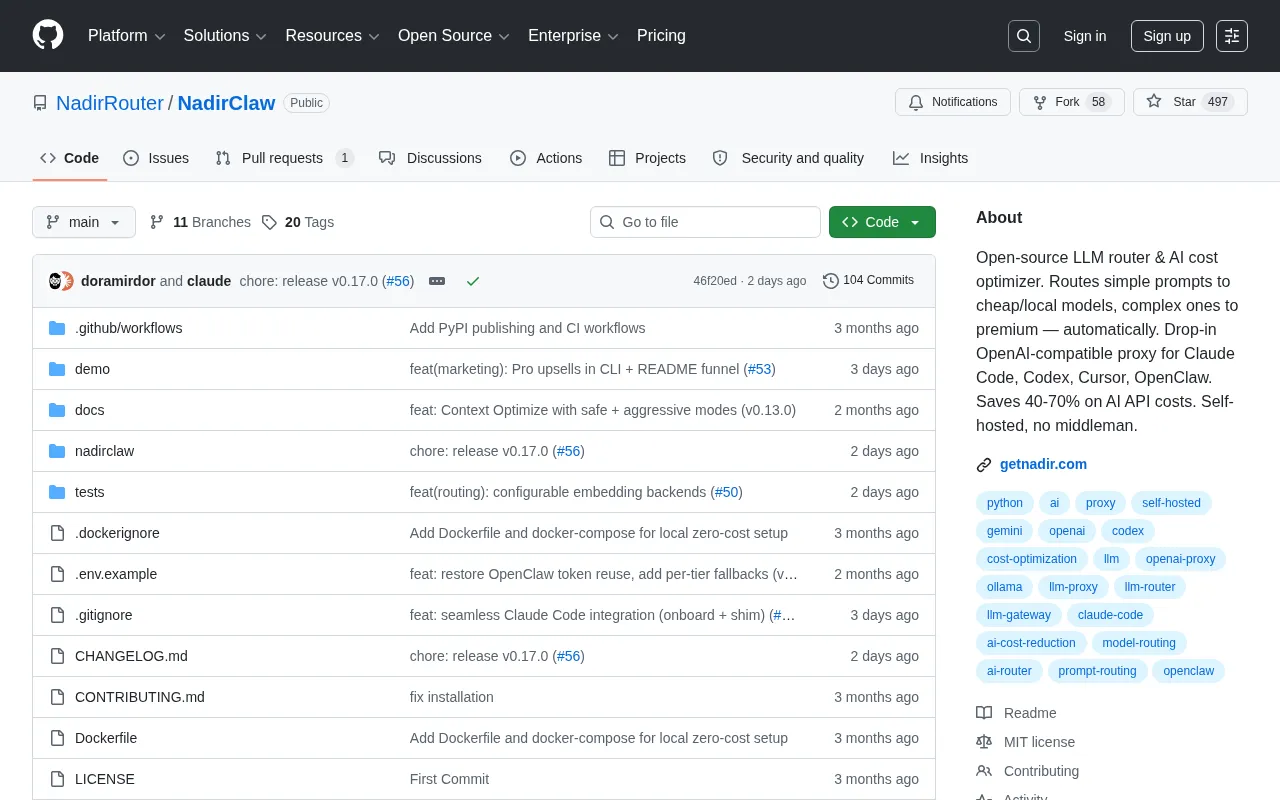NadirClaw: Open-Source LLM Router That Automatically Saves 40-70% on AI API Costs