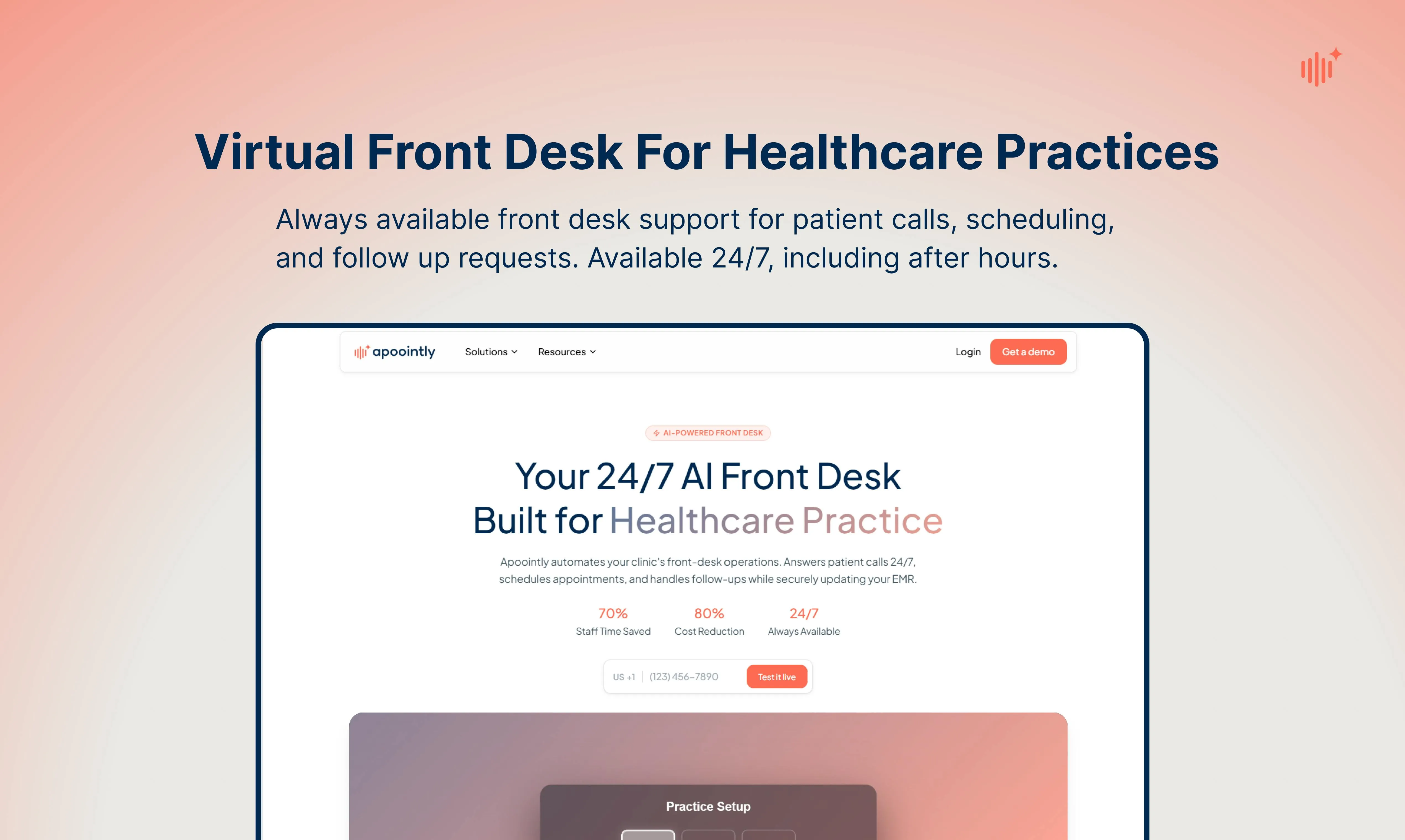 Apoointly: How a 24/7 AI Receptionist Solves the Missed Call Problem for Medical Clinics