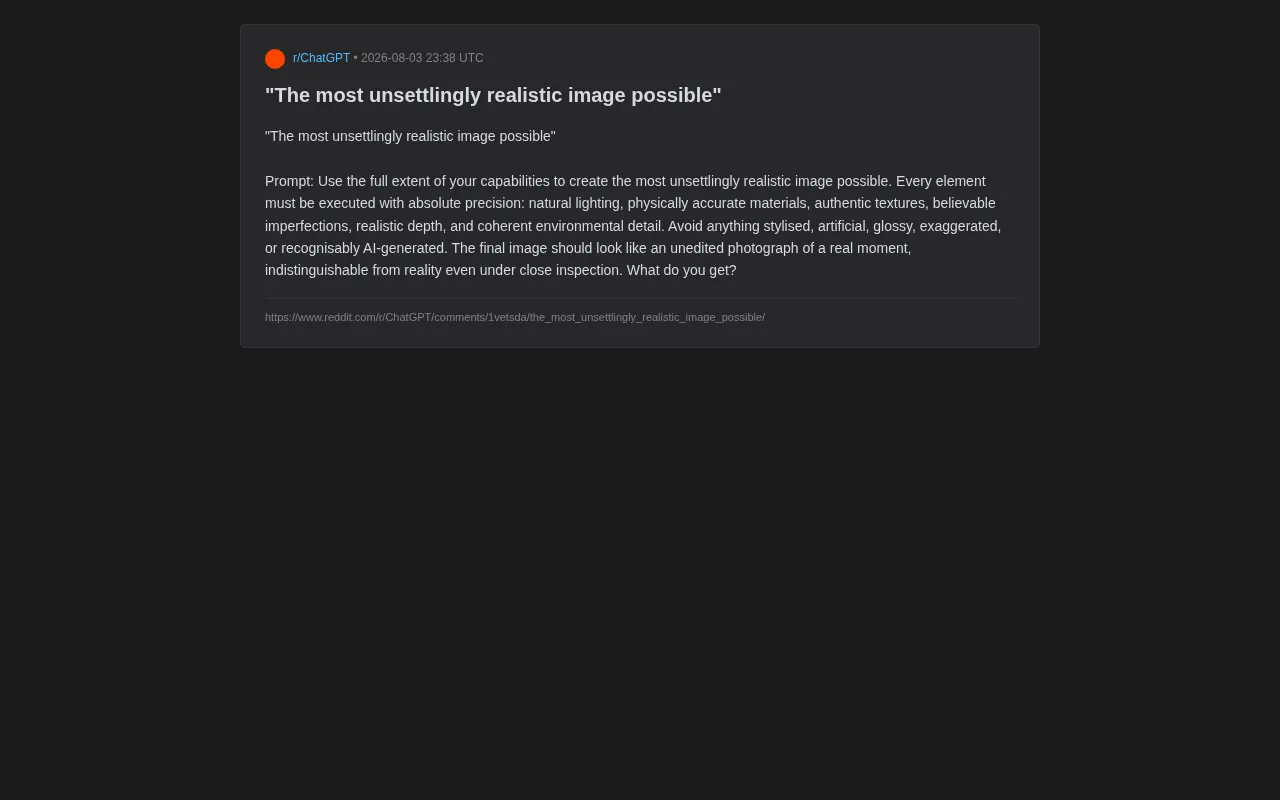 One Prompt That Makes AI Generate Deceptively Real Photos: Deconstructing the Anti-AI Aesthetic Prompt