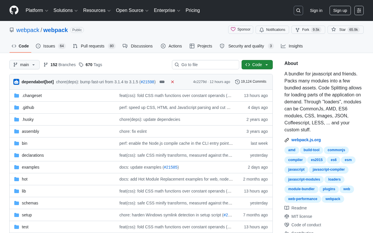 深入解析webpack:核心特性、代码分割与前端构建实践