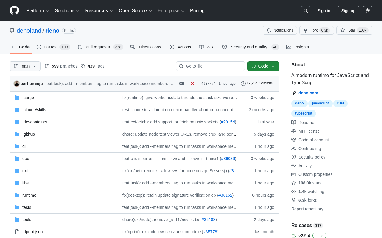Deno深度解析:Rust驱动的安全JavaScript运行时