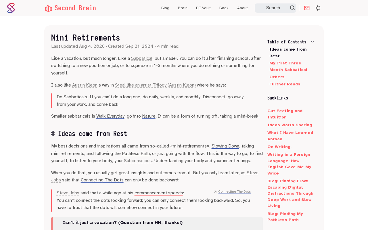 Mini Retirements: A Flexible Career Break Guide for Tech Professionals