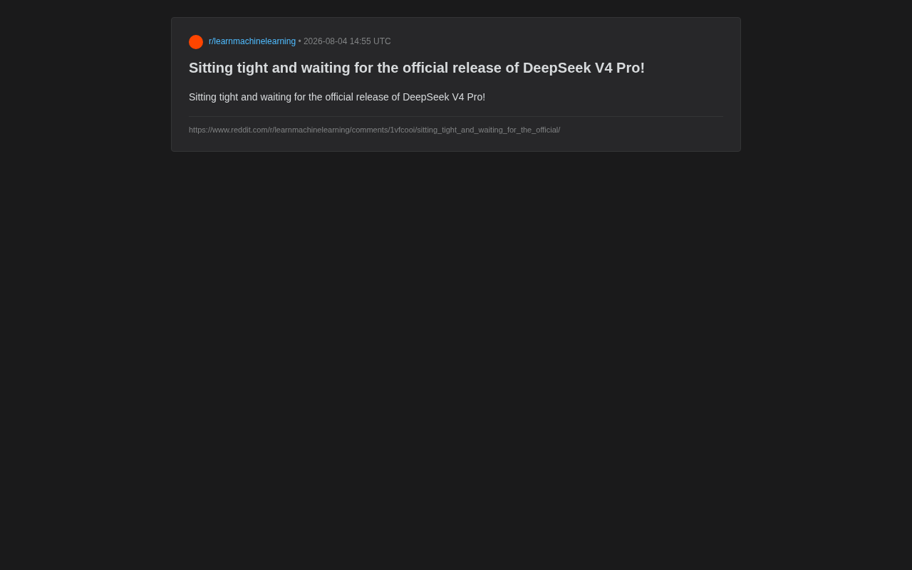 DeepSeek V4 Pro:开源大模型社区为何翘首以盼