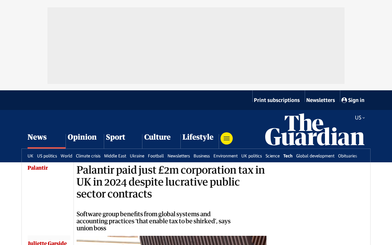 Palantir Pays Just £2 Million in UK Tax: Analyzing the Tax Avoidance Controversy of Multinational Tech Giants