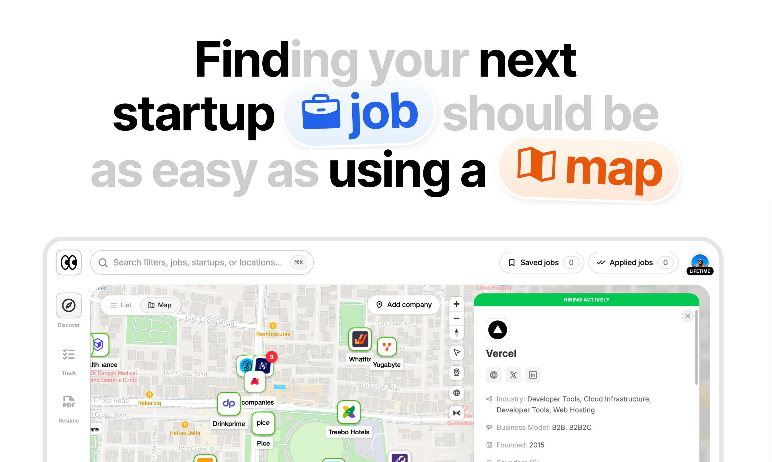 NextDoor.Company:在地图上发现身边招聘的初创公司
