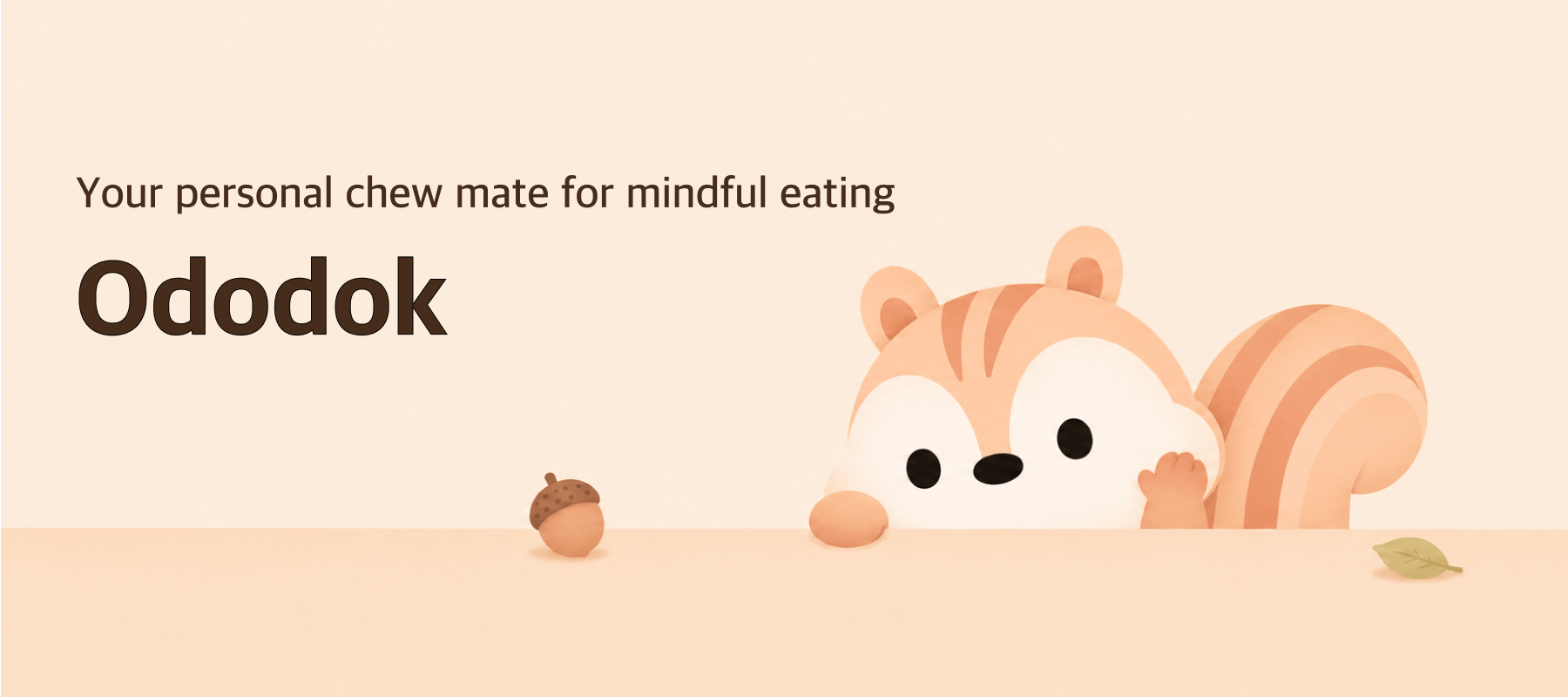 Ododok:用AirPods追踪咀嚼次数的健康监测App