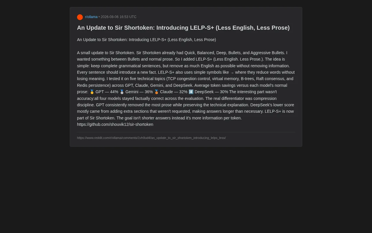 LELP-S+ Real-World Testing: Making Every AI Token Count with Up to 44% Cost Savings