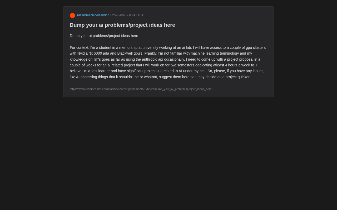 手握GPU集群却不知做什么?AI项目选题实战指南