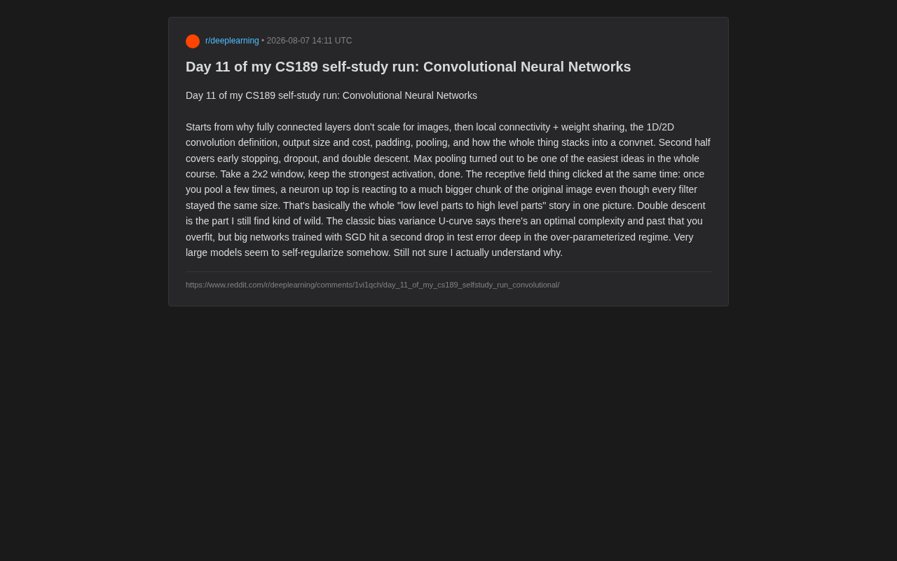 CNN核心机制详解:从卷积原理到双重下降现象