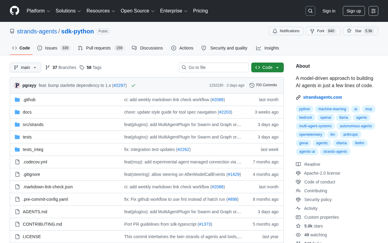 Strands Agents:几行Python代码构建AI Agent的开源SDK