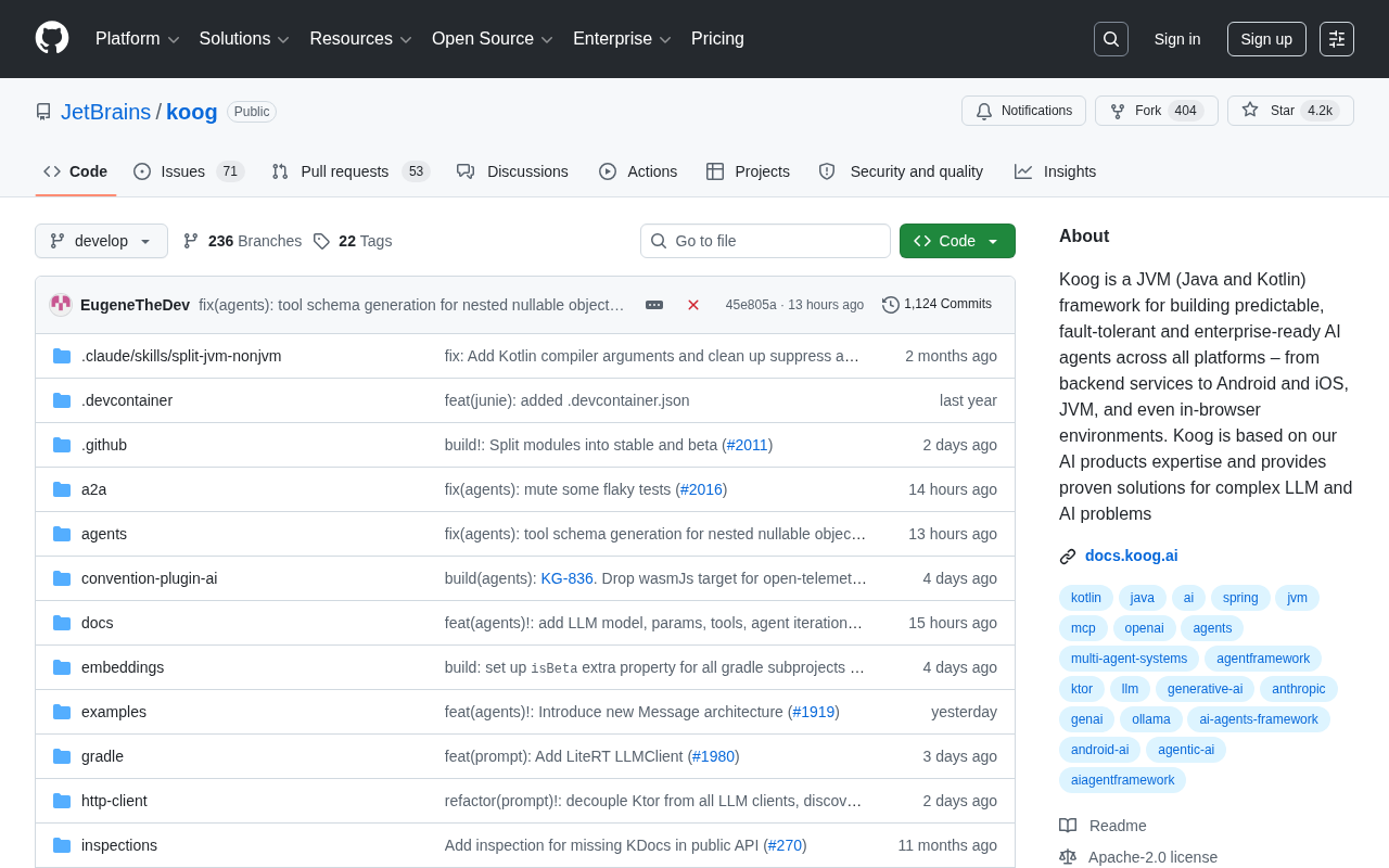 JetBrains开源Koog框架:Kotlin打造企业级AI Agent
