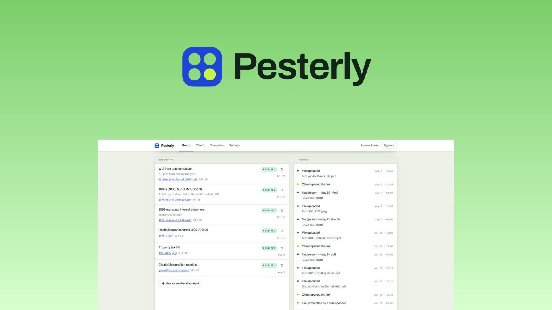 Pesterly Review: An Automated Document Collection Tool Built on Google Workspace