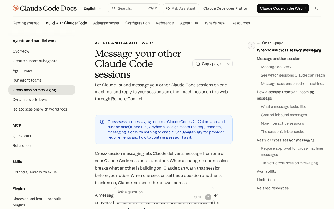 Claude Code多会话通信协作:多智能体编程的实践探索