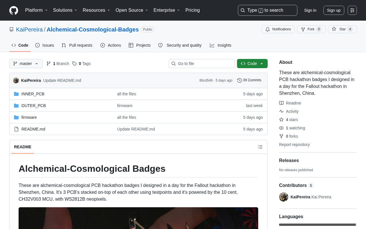 PCB Art Badges: When Alchemical Symbols Meet Circuit Board Design