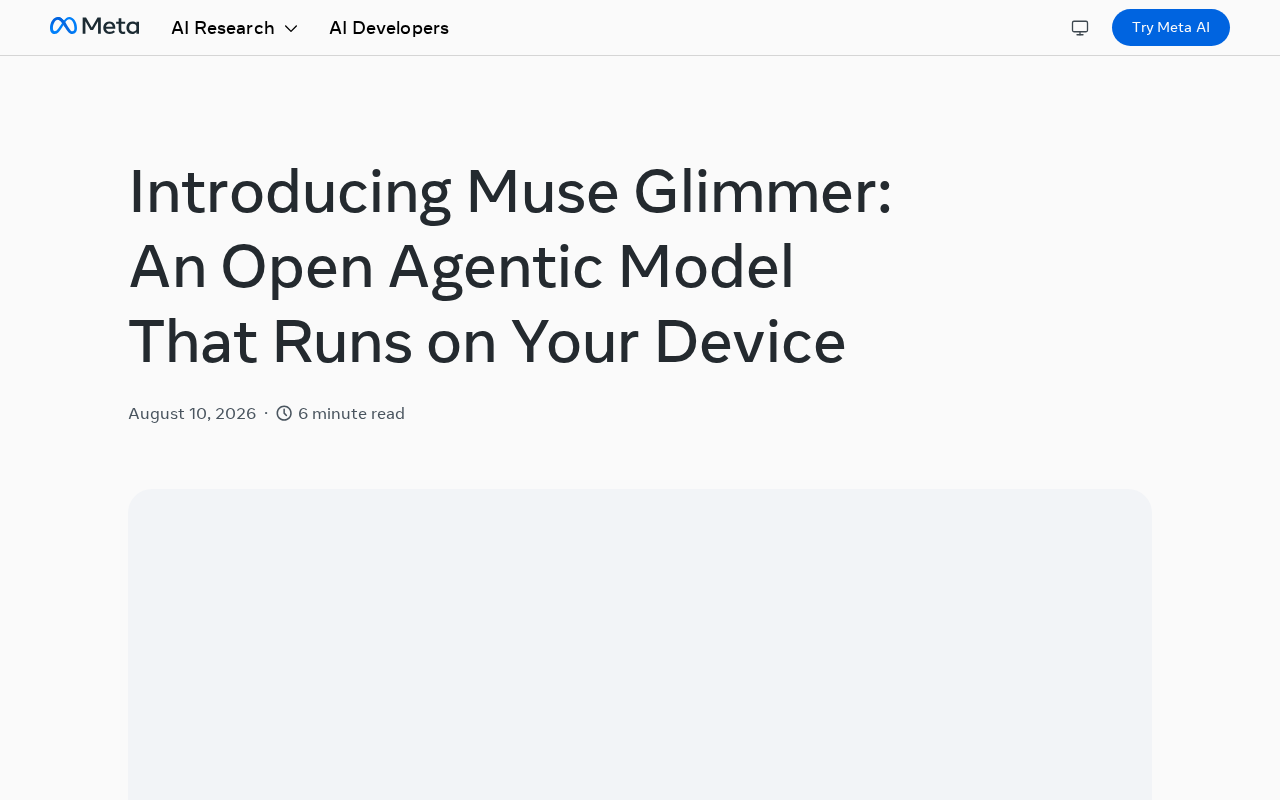 Meta Muse Glimmer:30B开源本地编程模型深度解析