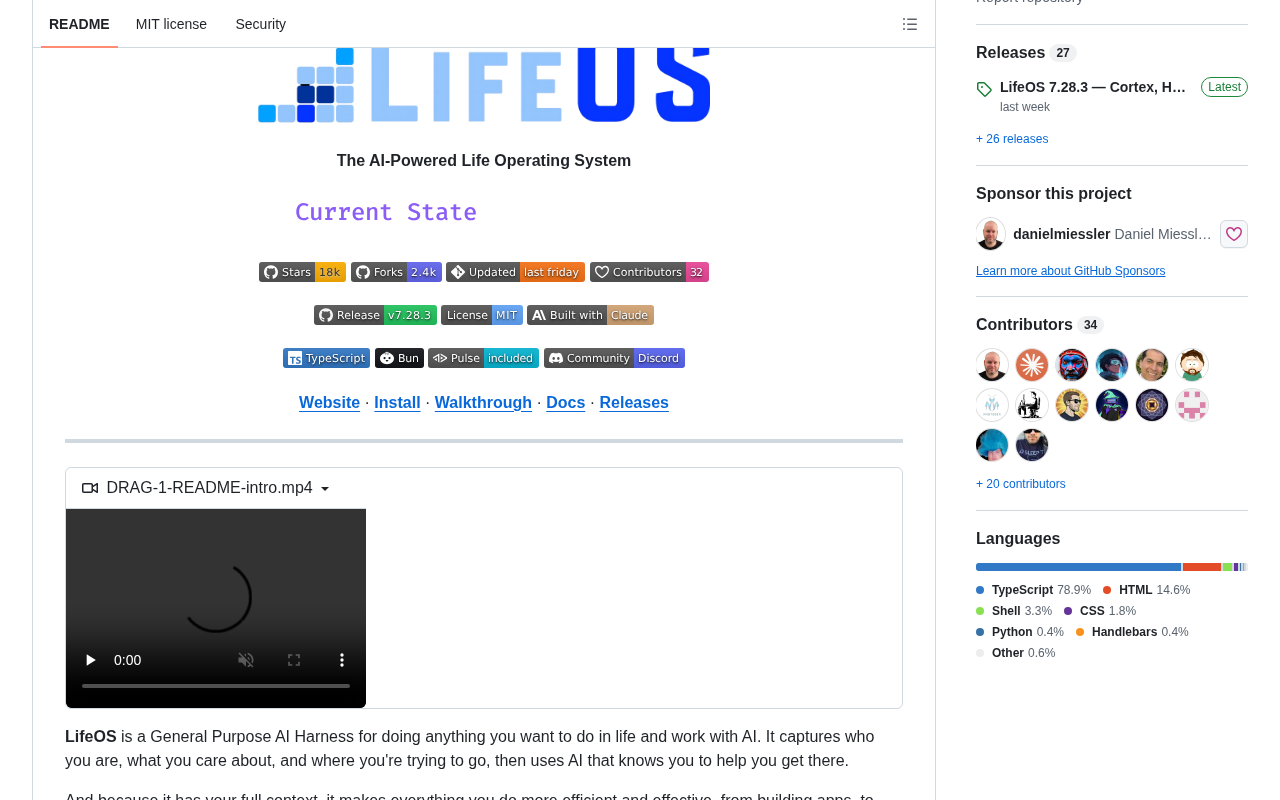 LifeOS 功能展示