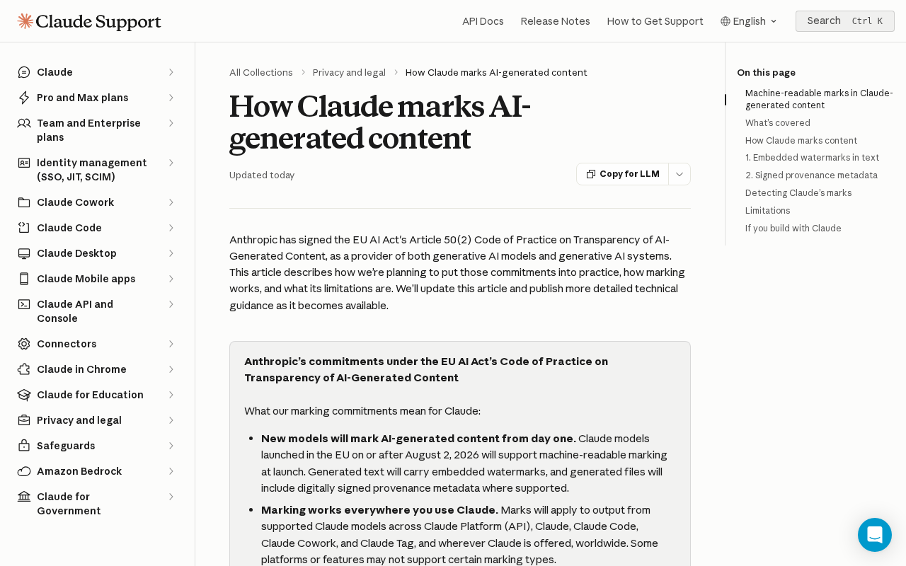 Claude如何标记AI生成内容:水印技术与内容溯源机制解析
