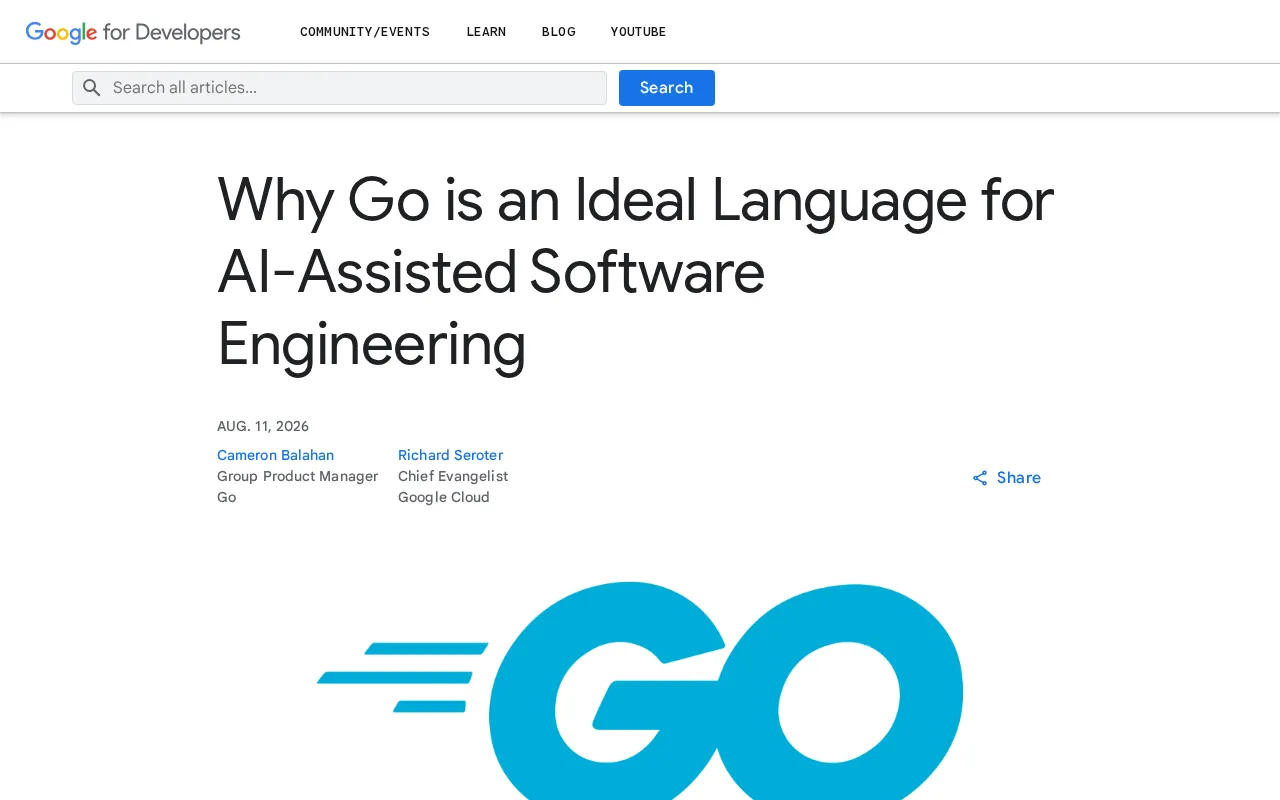 Why Go Is the Ideal Language for AI-Assisted Programming