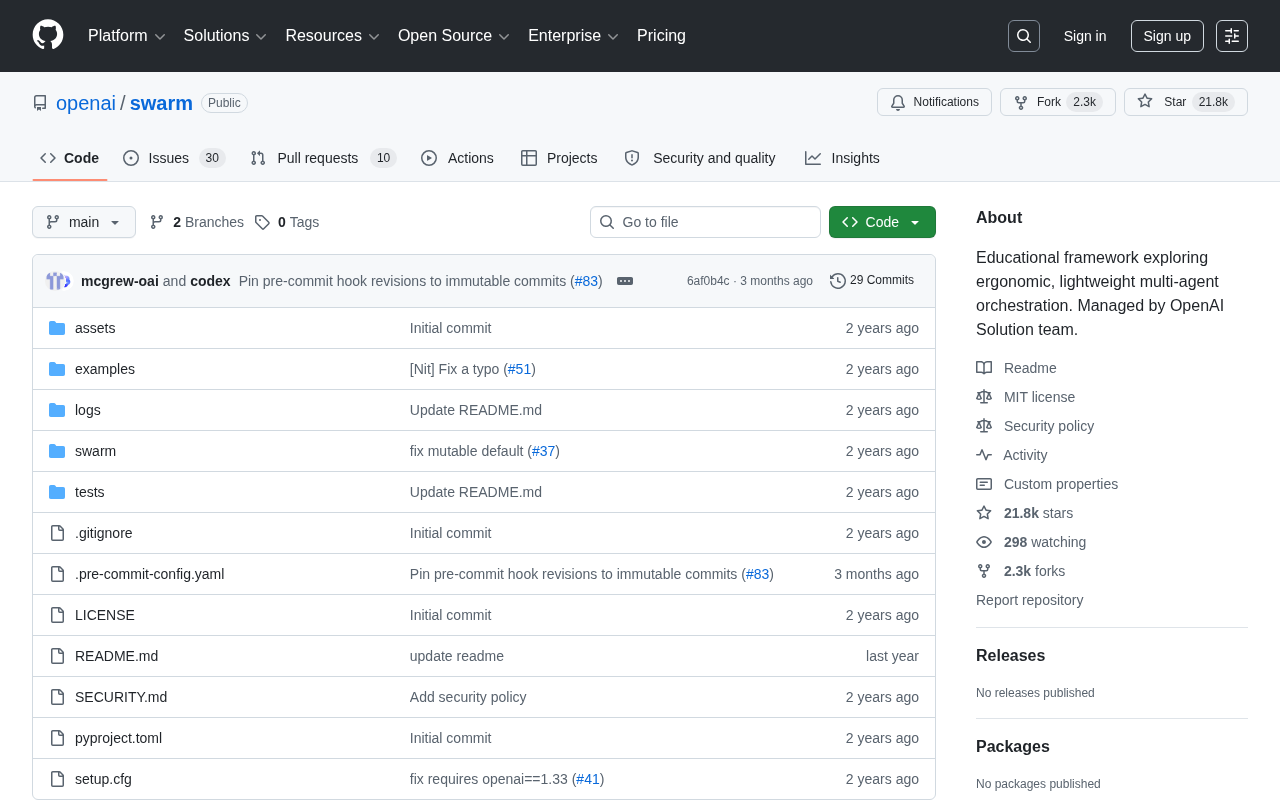 OpenAI Swarm:轻量级多智能体编排框架解析