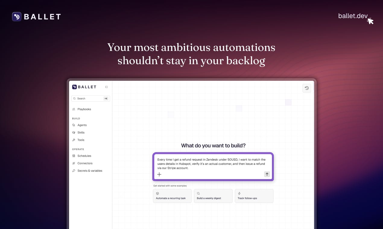 Ballet: Codifying AI Workflows to Deliver Deterministic Results Every Time