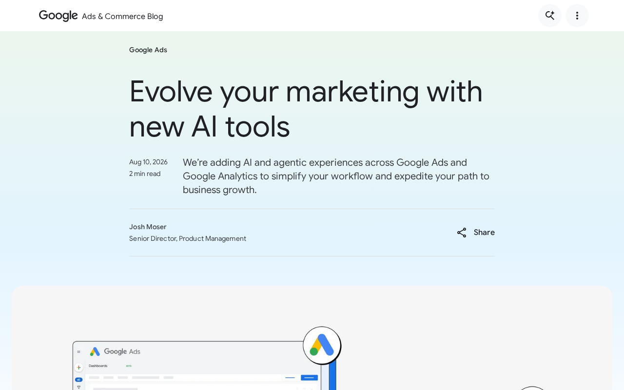 Google AI Marketing Tools Explained: A Deep Dive into Google Ads and Analytics Agentic Features