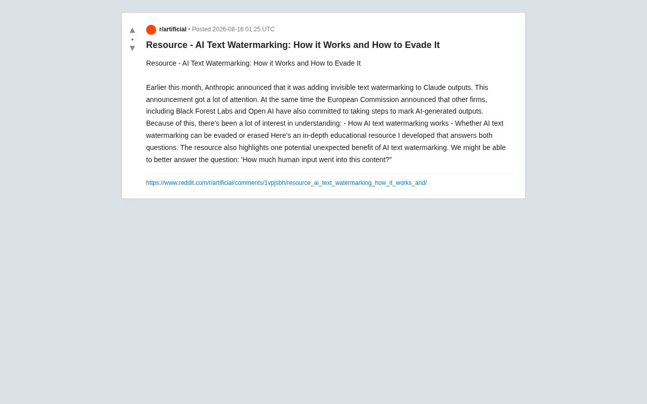 AI Text Watermarking: How It Works, How It's Detected, and How It Can Be Circumvented