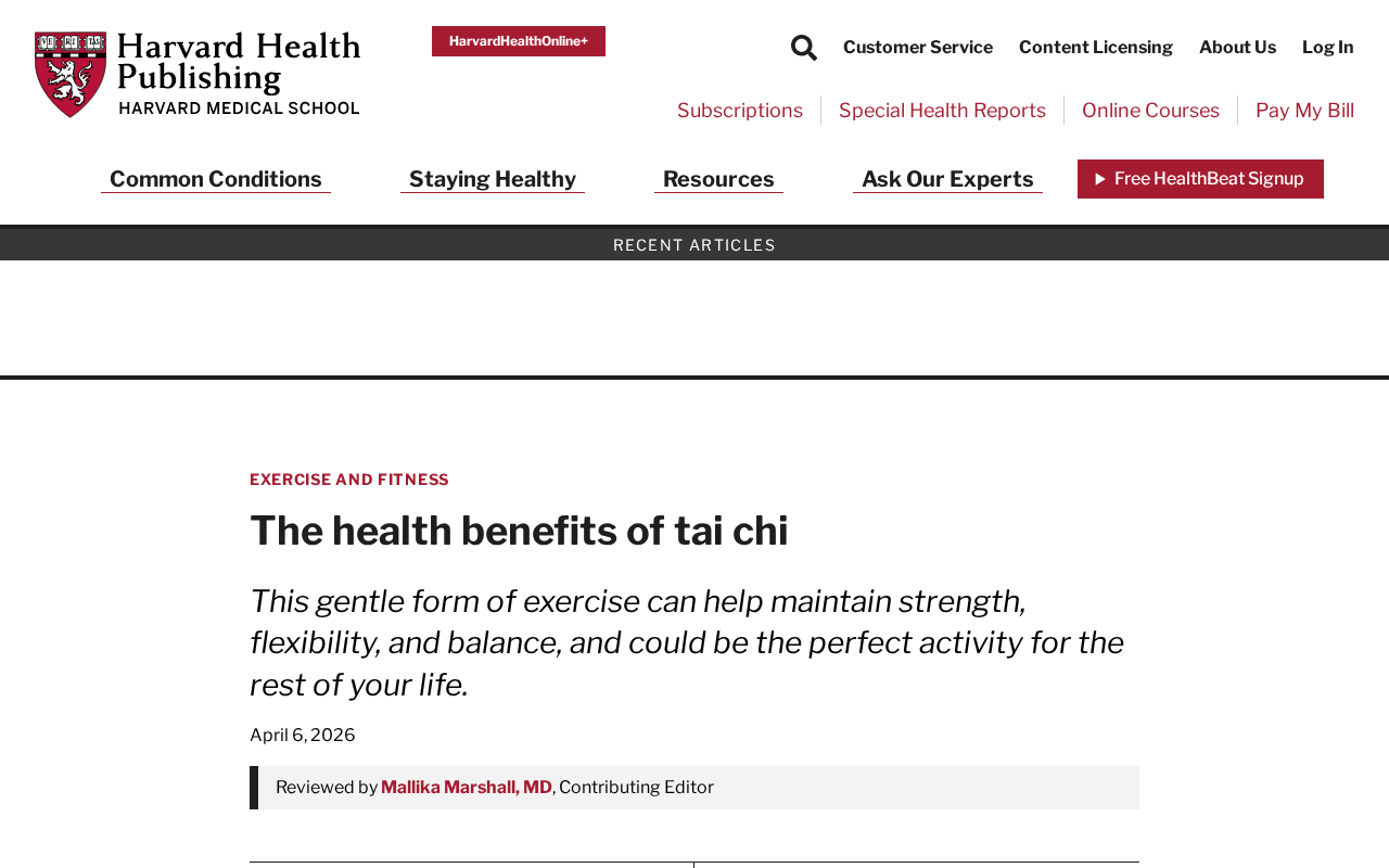 Health Benefits of Tai Chi: The Multifaceted Value Revealed by Scientific Research
