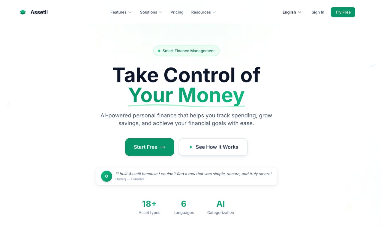 Assetli Review: Using MCP Protocol to Let AI Directly Manage Your Personal Wealth