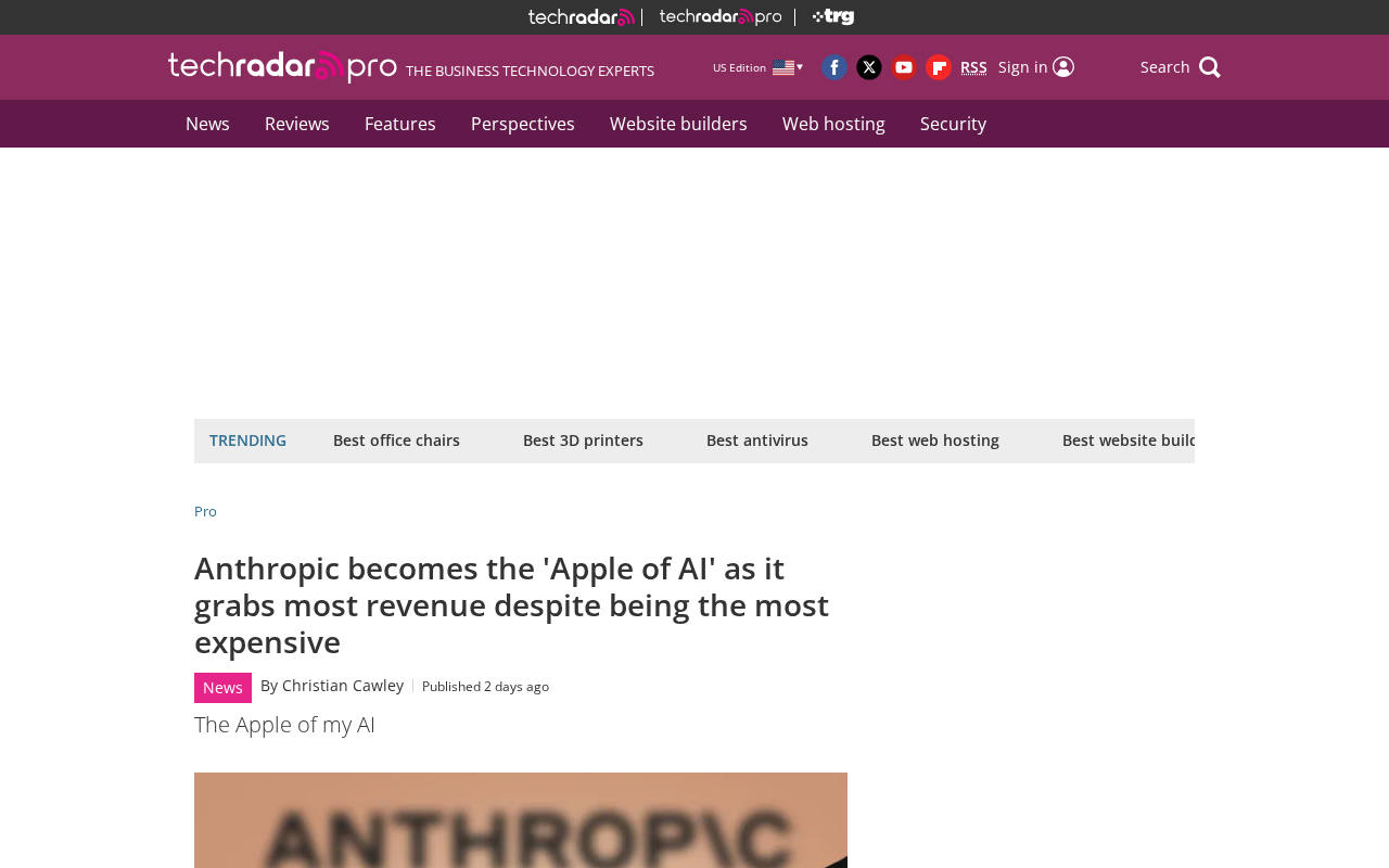 Anthropic成AI界苹果:高定价为何反而最赚钱