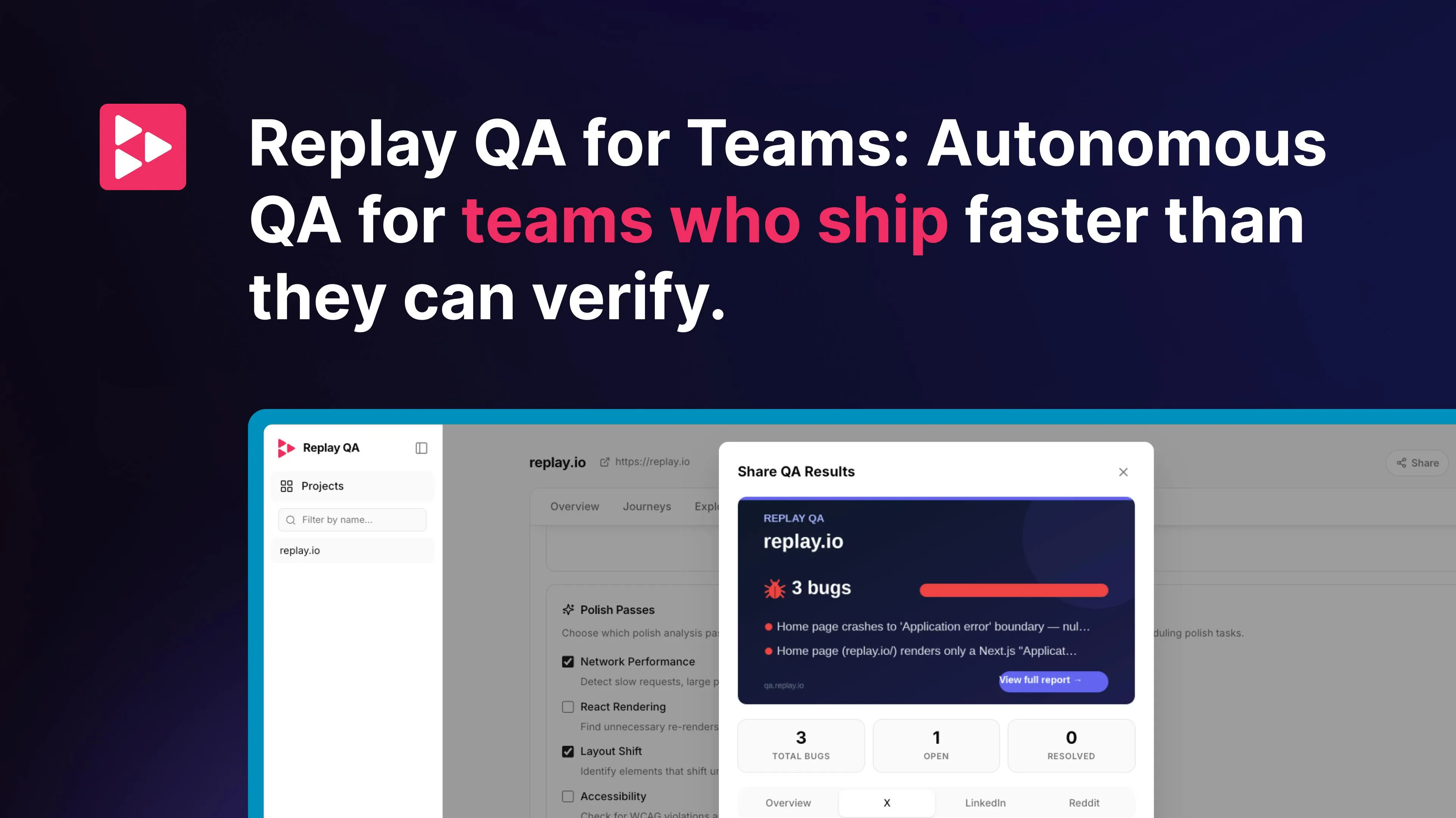 Replay QA: The AI-Powered Autonomous Testing Tool That Validates Every Release for Your Team