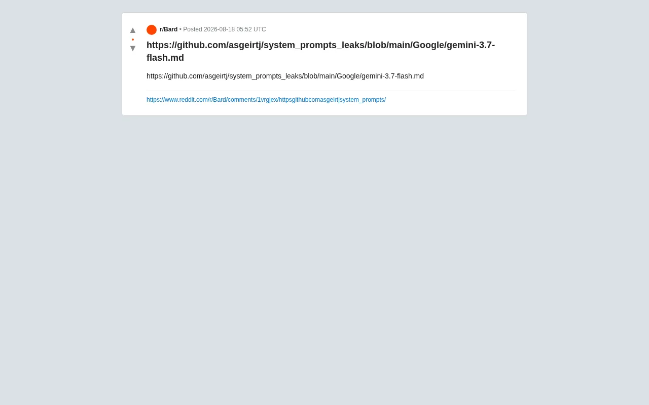 Gemini System Prompt Leaked: The Hidden Rules Behind AI Conversations