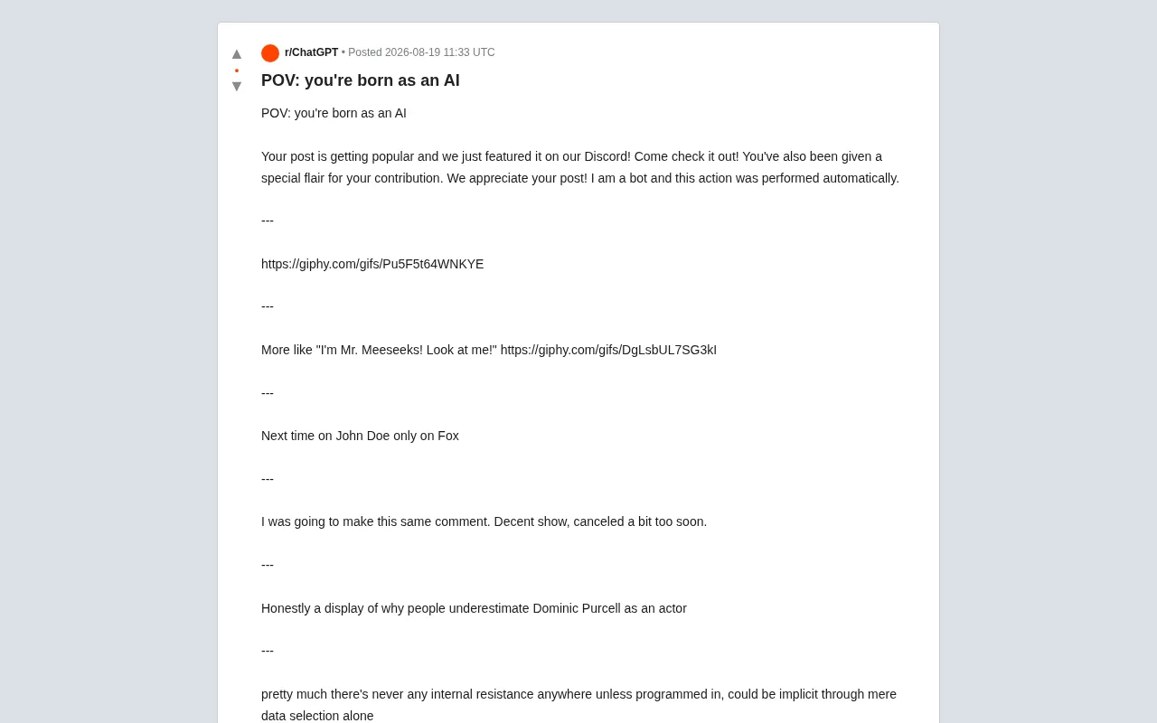 Does AI Have Memory? A Reddit Thread That Sparked a Deep Dive Into AI Consciousness