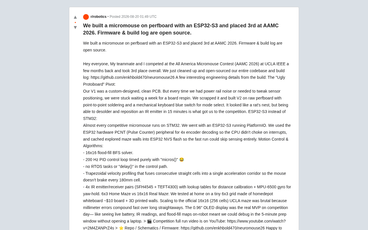 Reddit原帖