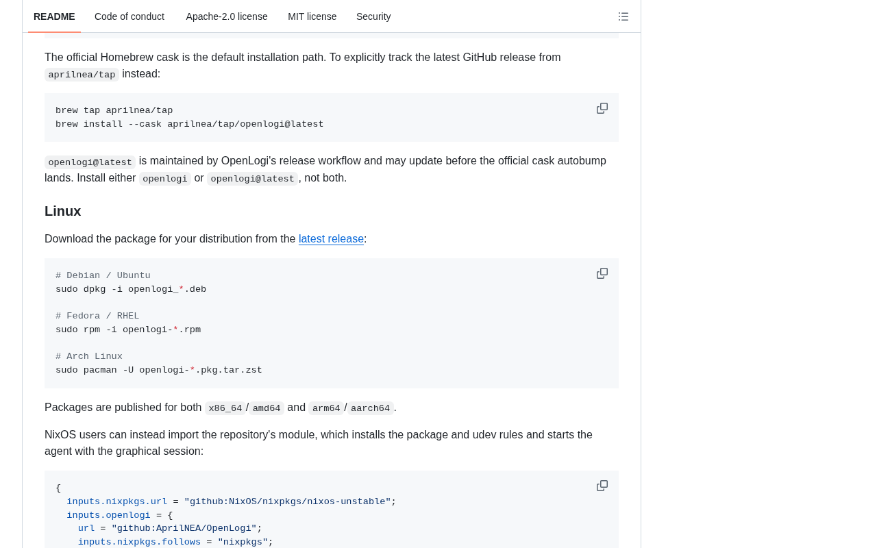 github source: AprilNEA/OpenLogi: ⚡️A native, local-first alternative to Logitech Options+, written in Rust 🦀 — rem