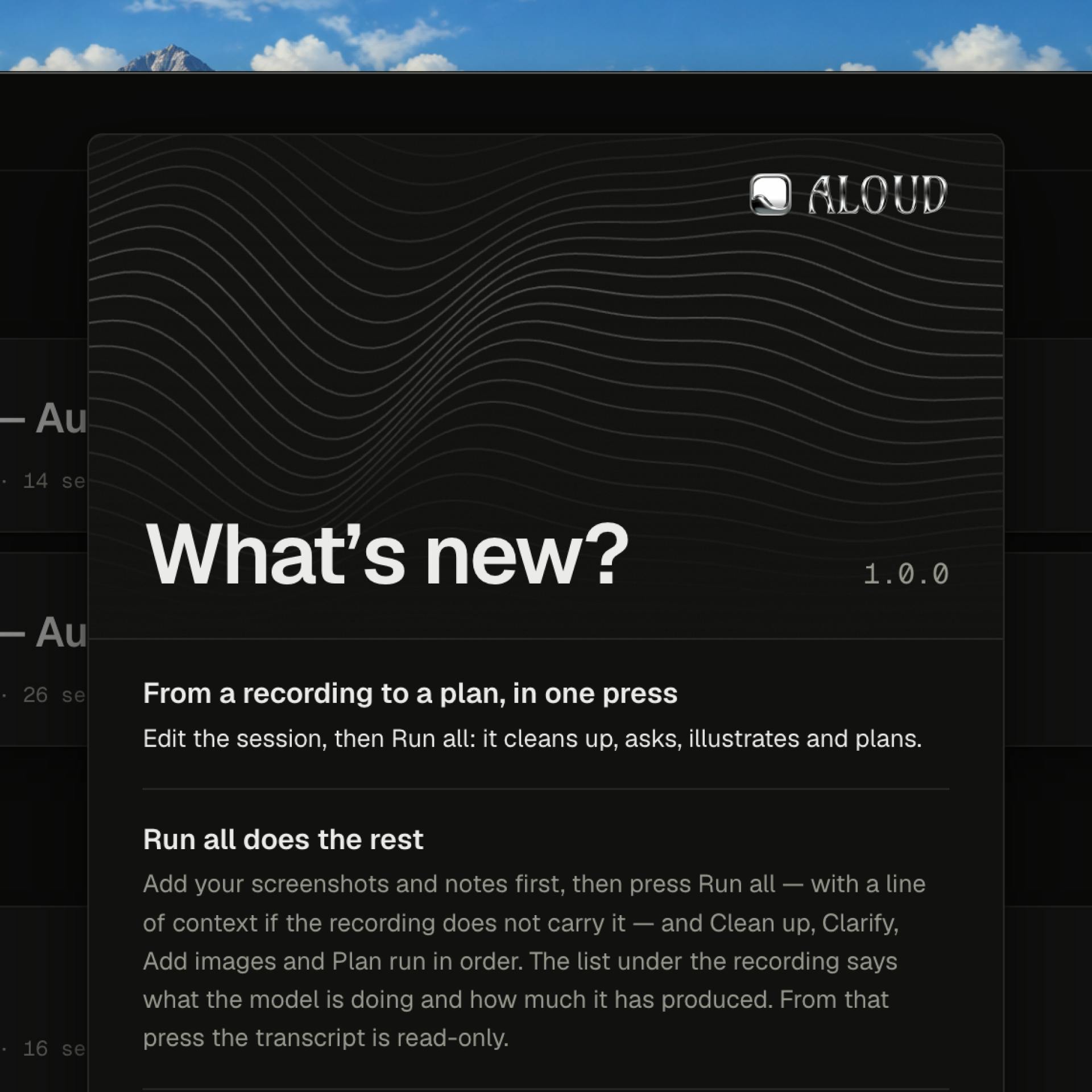Aloud:语音反馈一键转AI编程任务的macOS工具
