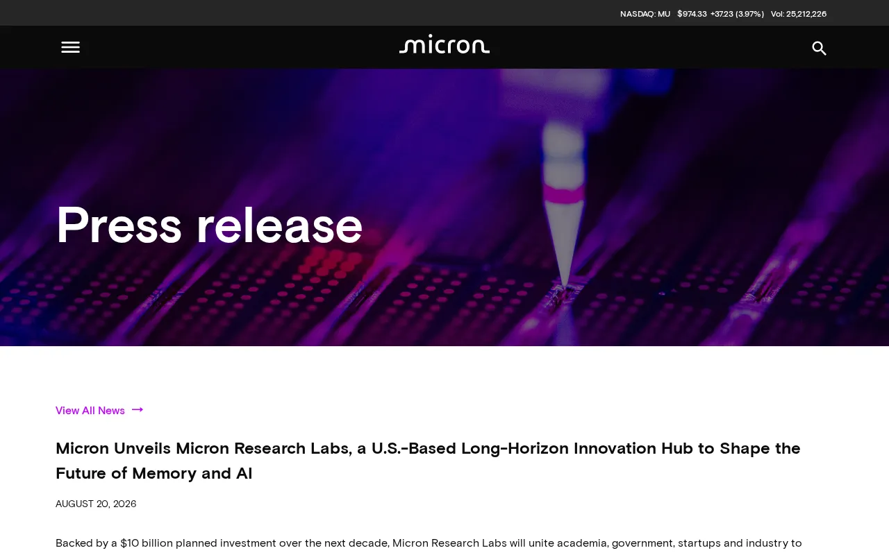 Micron's $10 Billion R&D Center in Boise: A Deep Dive into Its Strategic Significance