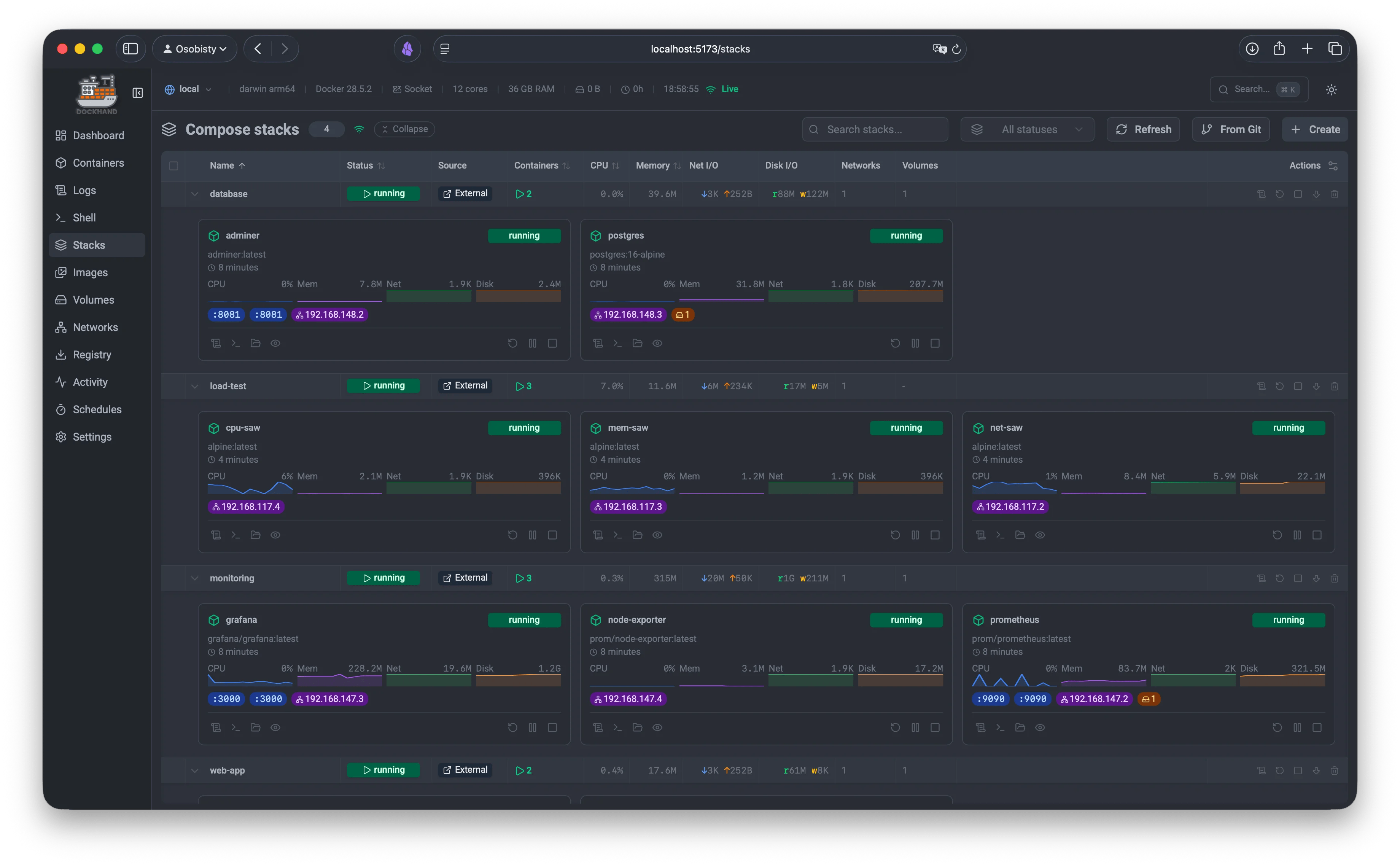 Dockhand: Free Open-Source Docker Cluster Management with Security Scanning and Multi-Host Unified Control