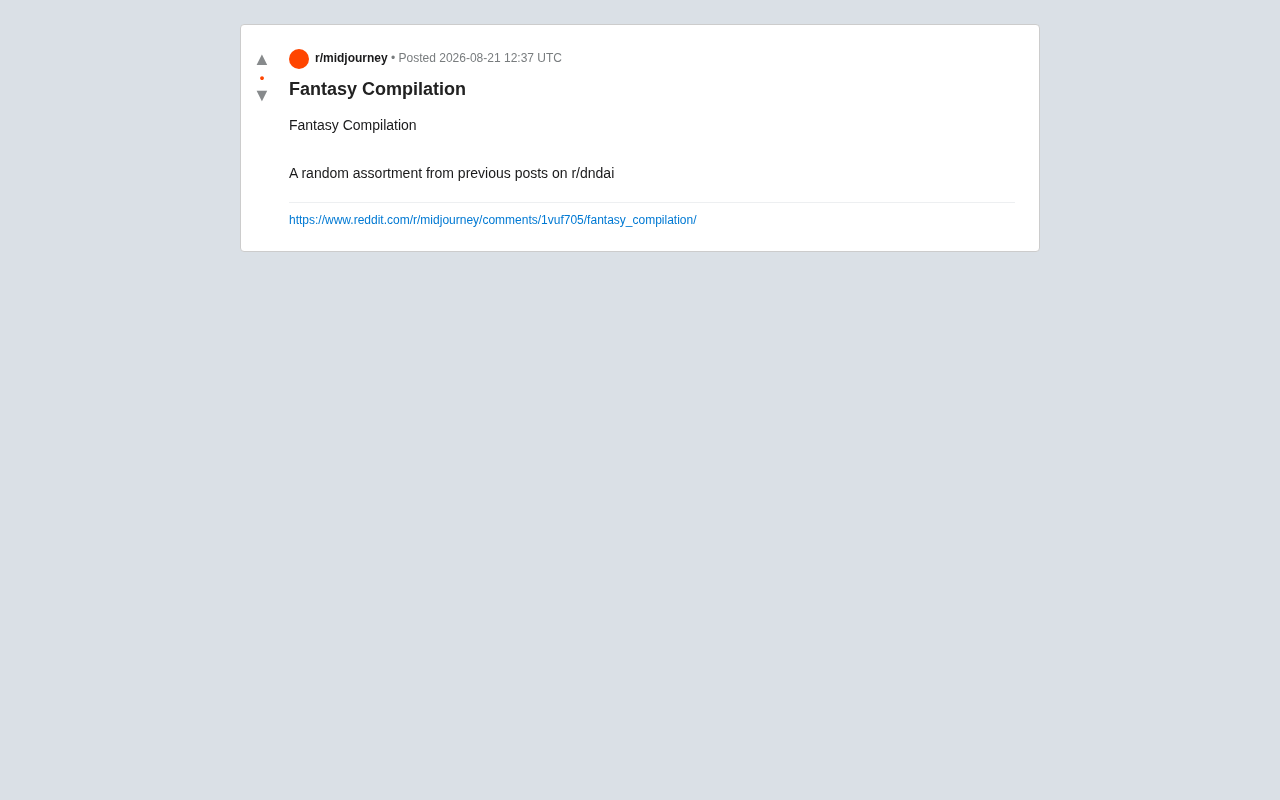 reddit source: Fantasy Compilation