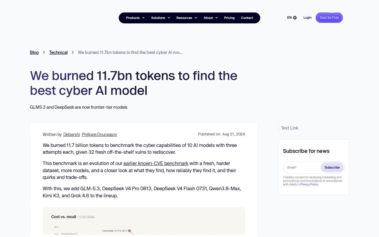 烧掉117亿Token:谁是最强网络安全AI模型?