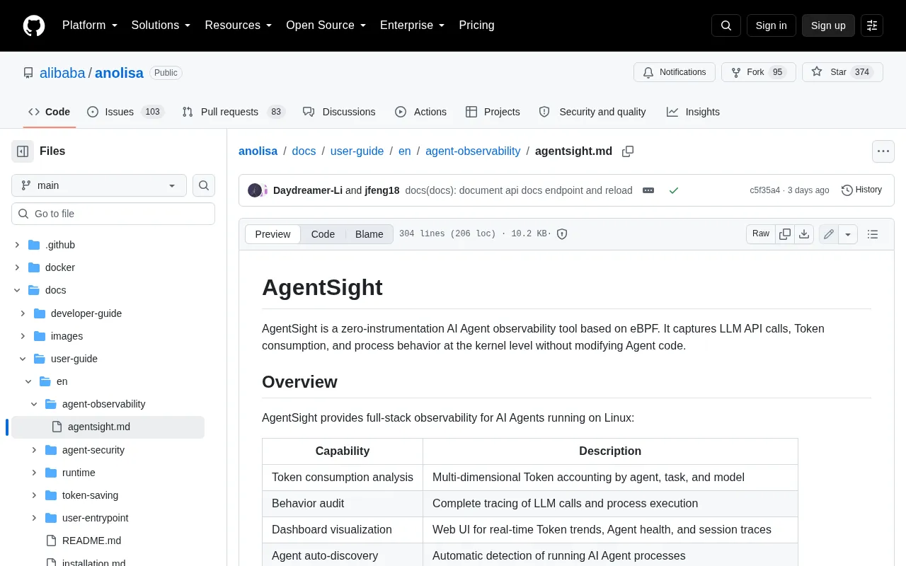 AgentSight: Zero-Intrusion Observability for AI Agents Using eBPF