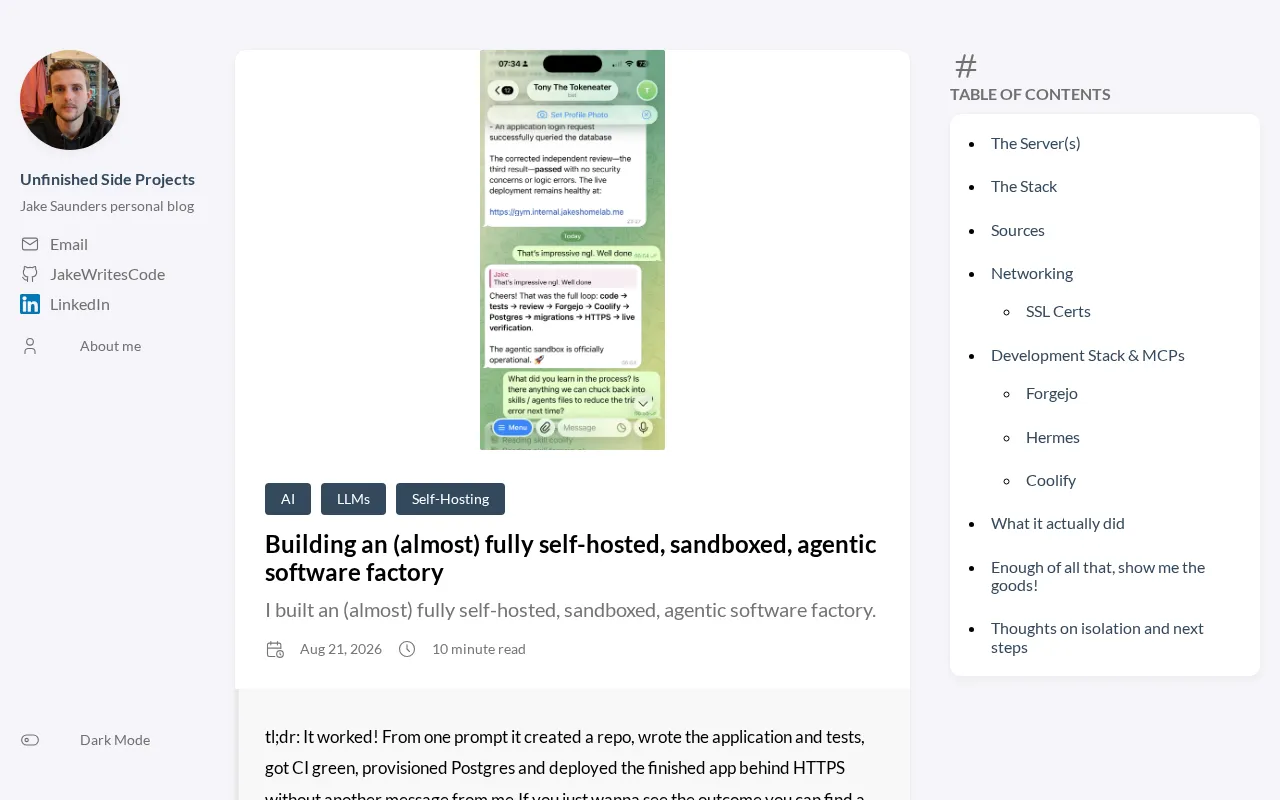 Self-Hosted AI Software Factory: A Practical Guide to Locally Deployed AI Development Pipelines