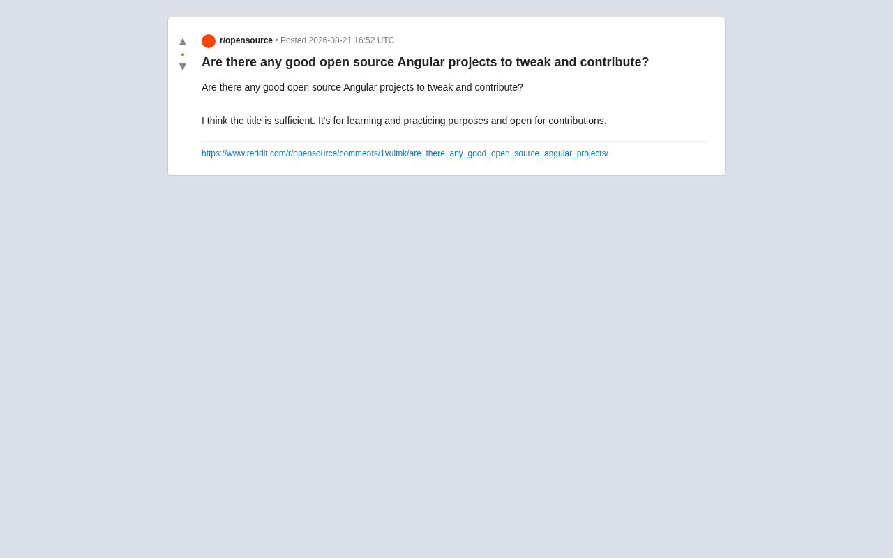 How to Level Up Your Angular Skills by Contributing to Open Source Projects