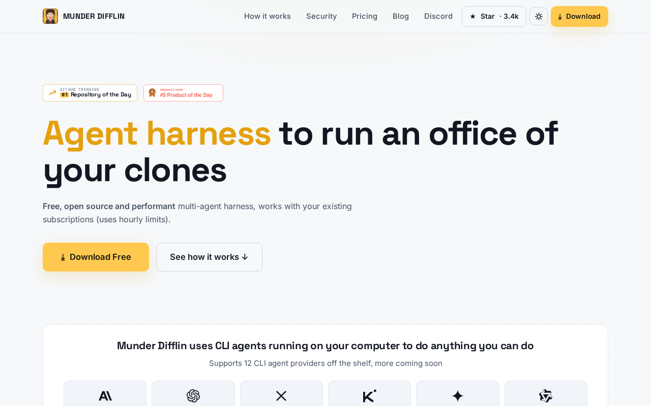 Munder Difflin: A Multi-Agent Framework for Running a Virtual Office with AI Clones