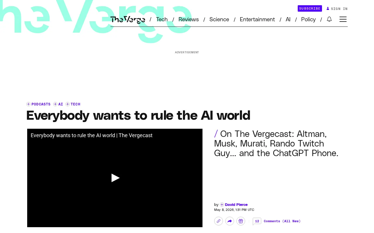 The AI Power Struggle: Who Controls the Future of Artificial Intelligence