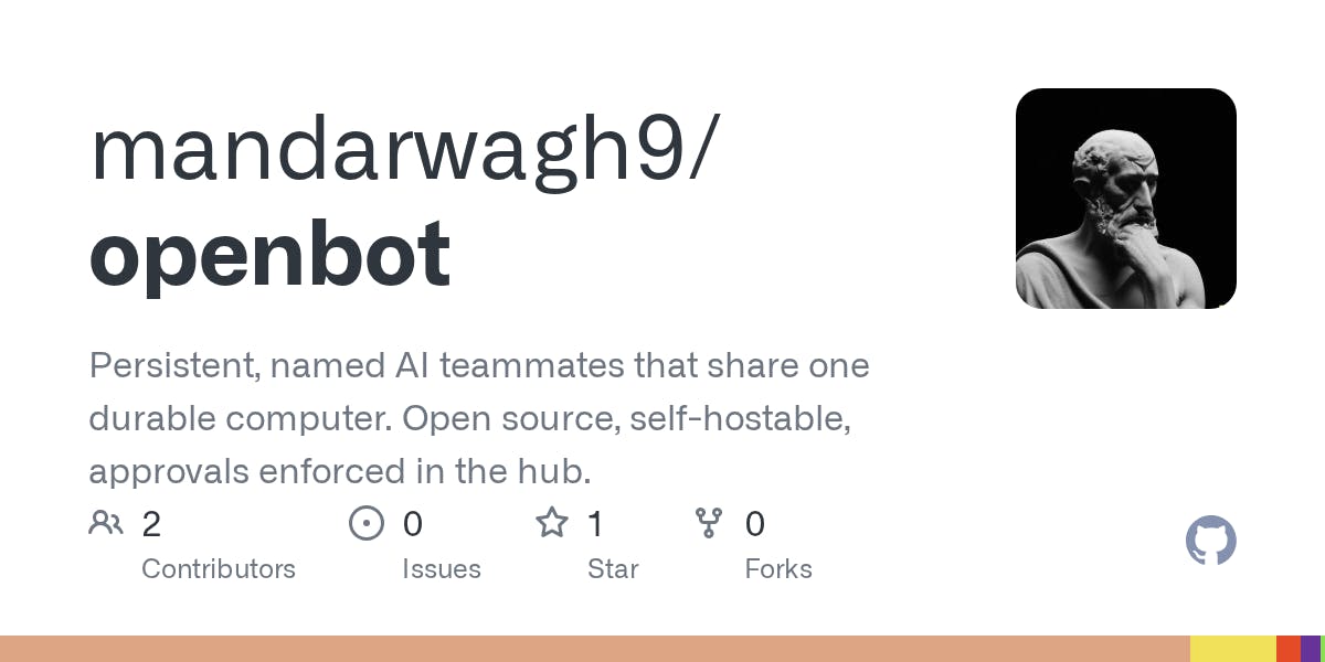 OPENBOT:开源AI智能体平台,把Agent变成你的数字同事