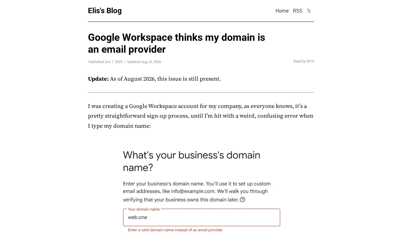 Google Workspace误判自有域名为邮件服务商:原因分析与应对方案