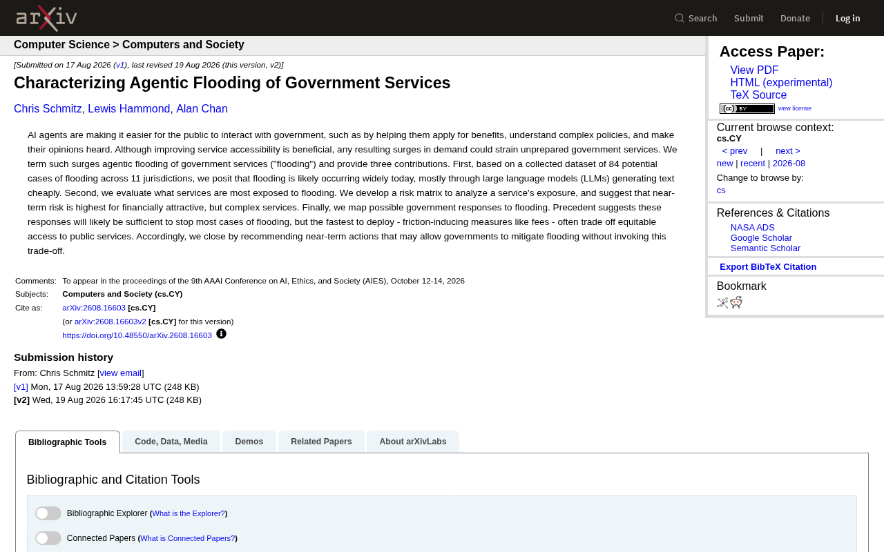 The Agentic Flooding Crisis: AI Agents Overwhelm Government Public Service Systems