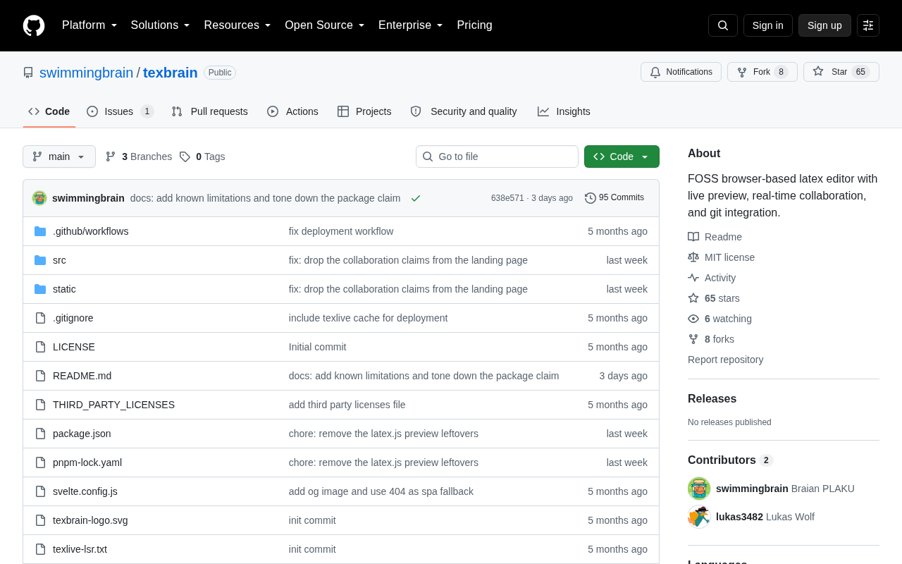 TeXbrain 在 Hacker News 上的展示