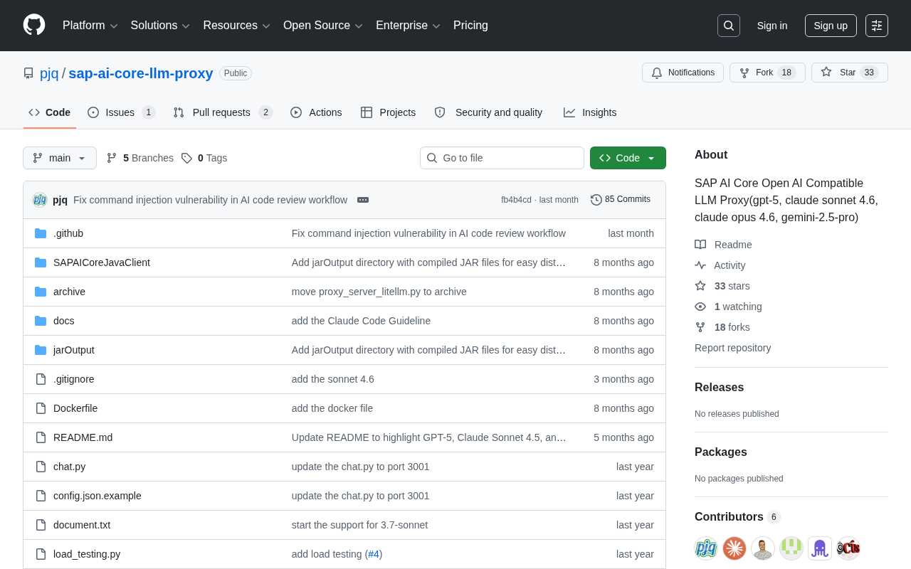 SAP AI Core LLM Proxy: An Enterprise-Grade Proxy for Unified Access to GPT-5 and Other Leading LLMs
